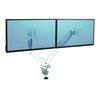 Monitorarm Fellowes Platinum Serie Duo wit foto