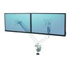 Monitorarm Fellowes Platinum Serie Duo wit foto