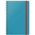 Cahier de notes Leitz Cosy spirale B5 ligné 160 pages 100g bleu