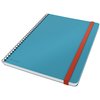 Cahier de notes Leitz Cosy spirale B5 ligné 160 pages 100g bleu Photo