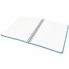 Cahier de notes Leitz Cosy spirale B5 ligné 160 pages 100g bleu Photo