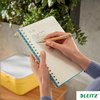Cahier de notes Leitz Cosy spirale B5 ligné 160 pages 100g bleu Photo
