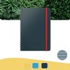 Cahier de notes Leitz Cosy spirale B5 ligné 160 pages 100g gris Photo