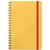 Cahier de notes Leitz Cosy B5 spirale ligné 160 pages 100g jaune