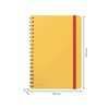 Cahier de notes Leitz Cosy B5 spirale ligné 160 pages 100g jaune Photo