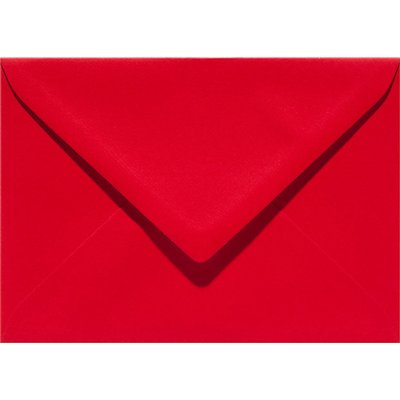 Envelop Papicolor EA5 156x220mm rood pak à 6 stuks