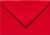 Envelop Papicolor EA5 156x220mm rood pak à 6 stuks