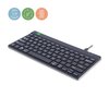 Clavier ergonomique compact R-Go Tools Break QWERTY noir Photo