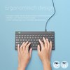 Clavier ergonomique compact R-Go Tools Break QWERTY noir Photo