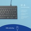 Clavier ergonomique compact R-Go Tools Break QWERTY noir Photo