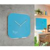 Horloge murale Leitz Cosy en verre bleu Photo