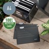 Hangmap Leitz Alpha Recycle A4 verticaal V-bodem zwart foto
