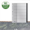Intercalaires Leitz Recycle A4 11 trous 1-31 Extra Large PP Photo