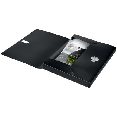 Boîte de classement Leitz Recycle A4 PP noir