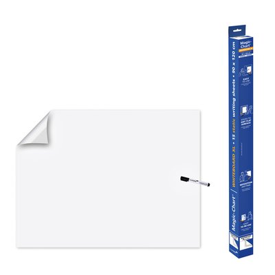 Magic-Chart Legamaster whiteboard XL 90x120cm wit 15 vel