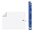 Magic-Chart Legamaster whiteboard XL 90x120cm wit 15 vel
