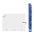 Magic-Chart Legamaster flipchart XL 90x120cm wit met ruit 15 vel