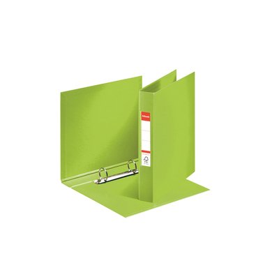 Classeur Esselte VIVIDA A5 2 anneaux méc-O 25mm PP vert