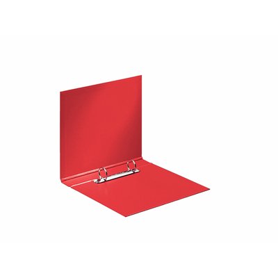 Classeur Esselte VIVIDA A5 2 anneaux méc-O 25mm PP rouge