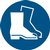 Pictogramme Djois Chaussures de sécurité obligatoire ø200mm bleu