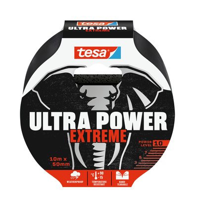 Ruban adhésif tesa Ultra Power Extreme repair 10mx50mm noir