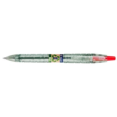 Stylo bille PILOT Begreen B2P Ecoball Medium rouge