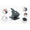 Perforator Rapesco Germ-Savvy Heavy Duty HD865-P antibacterieel 2-gaats zwart foto