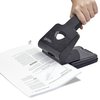 Perforator Rapesco Germ-Savvy Heavy Duty HD865-P antibacterieel 2-gaats zwart foto