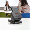 Perforator Rapesco Germ-Savvy Heavy Duty HD865-P antibacterieel 2-gaats zwart foto