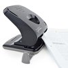 Perforator Rapesco Germ-Savvy Less Effort Eco X5-40ps antibacterieel 2-gaats zwart foto