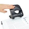 Perforator Rapesco Germ-Savvy Less Effort Eco X5-40ps antibacterieel 2-gaats zwart foto