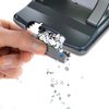 Perforator Rapesco Germ-Savvy Less Effort Eco X5-40ps antibacterieel 2-gaats zwart foto