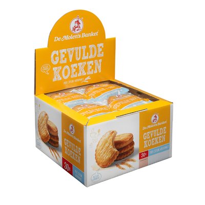 Biscuits fourrés De Molen 30x 50g