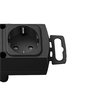 Bloc multiprise Brennensthul Comfort Plus 6 prises incl prise plate 2m noir Photo