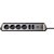 Stekkerdoos Brennenstuhl bureau Estilo 6vdig incl 2 USB 2m zw/zilver