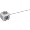 Bloc multiprise Brennenstuhl 4 prises + 2 USB 140cm gris/blanc Photo
