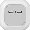 Bloc multiprise Brennenstuhl 4 prises + 2 USB 140cm gris/blanc Photo