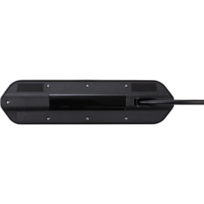 Bloc multiprise Brennenstuhl Estilo 4 prises incl 2 USB 2m noir/argent