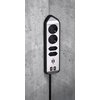 Bloc multiprise Brennenstuhl Estilo 4 prises incl 2 USB 2m noir/argent Photo