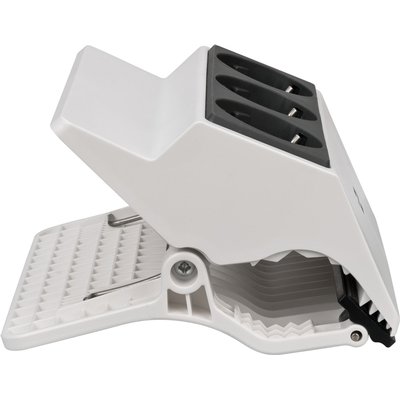 Bloc multiprise de table Brennenstuhl pince 3 prises 3m gris/blanc