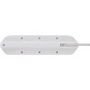 Bloc multiprise Brennenstuhl Estilo 4 prises incl 2 USB 2m blanc/argent Photo