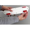 Bloc multiprise Brennenstuhl Estilo 4 prises incl 2 USB 2m blanc/argent Photo