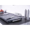 Bloc multiprise Brennenstuhl Estilo 4 prises incl 2 USB 2m blanc/argent Photo