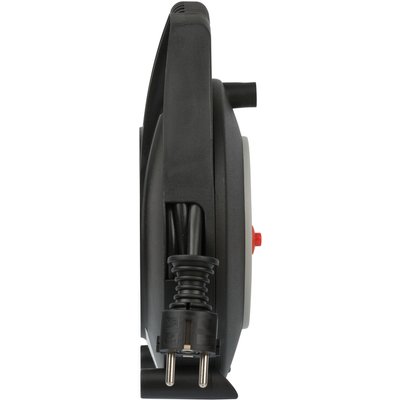 Enrouleur de câble Brennenstuhl 4 prises 5m noir/gris