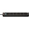 Bloc multiprise Brennenstuhl Bremounta 6 prises 3m noir Photo