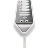 Stekkerdoos Brennenstuhl bureau Estilo 6vdig incl 2 USB 2m wit/zilver foto