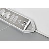 Stekkerdoos Brennenstuhl bureau Estilo 6vdig incl 2 USB 2m wit/zilver foto