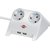 Bloc multiprise de table Brennenstuhl 2 prises + 2 USB 1,8m blanc