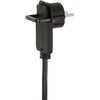 Bloc multiprise Brennensthul Comfort Plus 4 prises incl prise plate 2m noir Photo