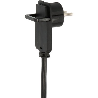 Bloc multiprise Brennensthul Comfort Plus 4 prises incl prise plate 2m noir